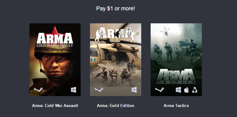 Humnle bundle ARMA2