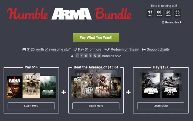 Humnle bundle ARMA1