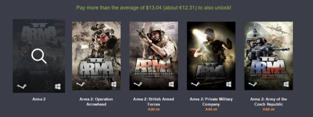 Humnle bundle ARMA3