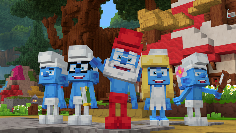 minecraft-schtroumpfs-1