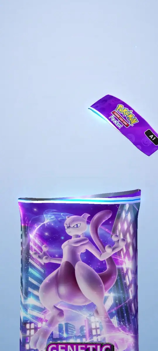 pokemon&egrave;pocket-booster-mewtwo-ouvert