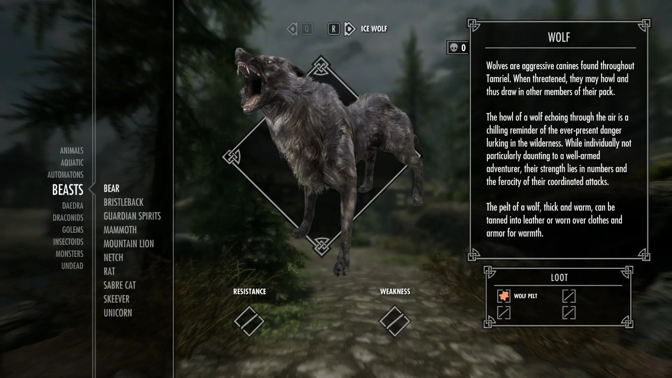 skyrim-mod-bestiaire-loup
