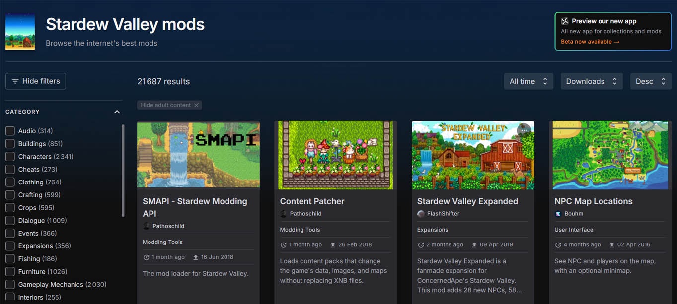 stardew-valley-nexus-mods