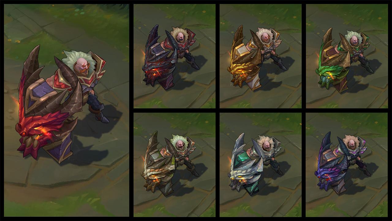 Braum tueur de dragon - chroma