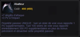 abatteur stats