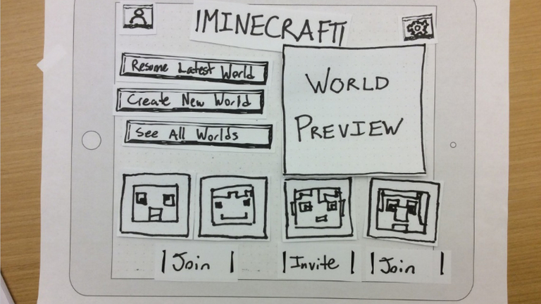 minecraft nouveau menu idee 1