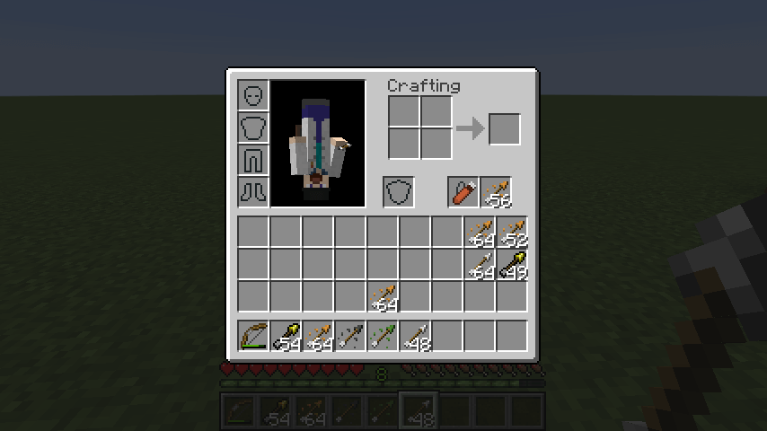 Arcs et boucliers de Minecraft 1.9