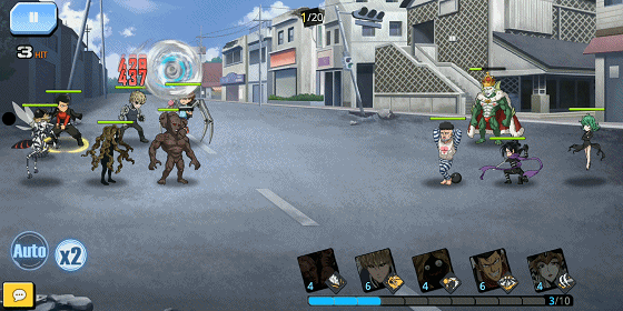 One Punch Man RTH battle gameplay large