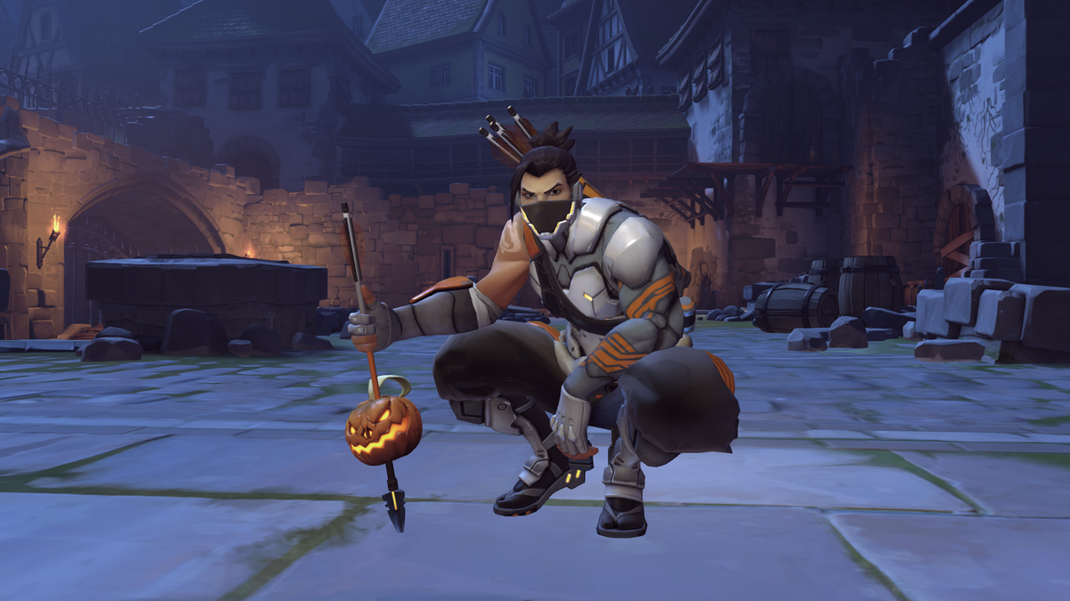 Victory pose Hanzo