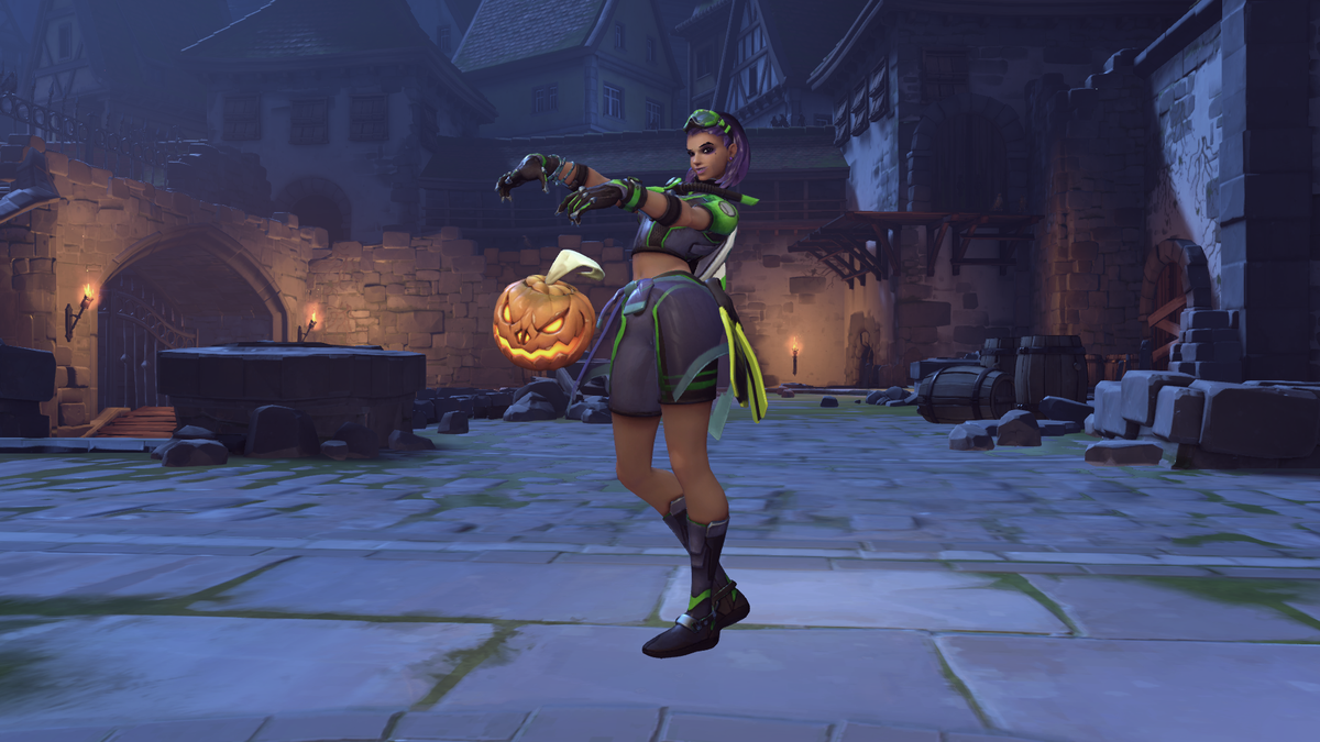 Victory pose Sombra