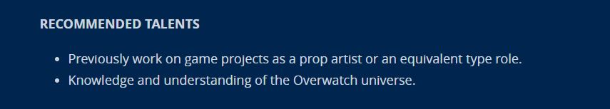 OW dev