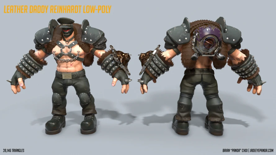 brian-panda-choi-leatherdaddyreinhardt-lowpoly1-brianpandachoi