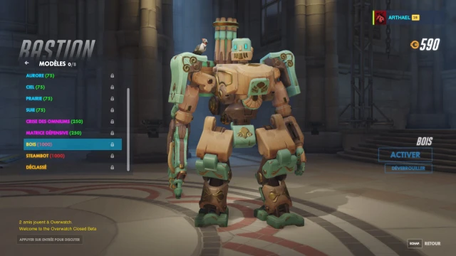 Bastion bois