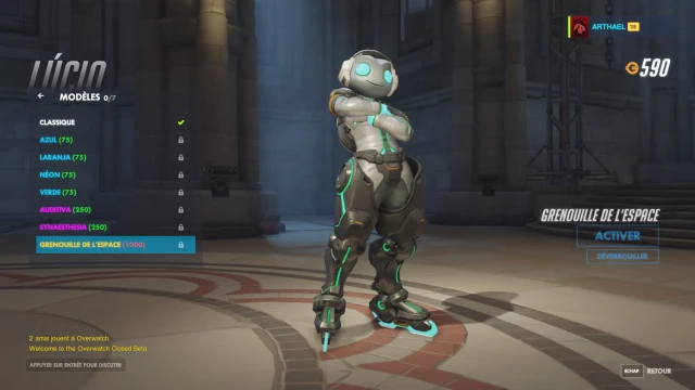 Lucio Grenouille de lespace