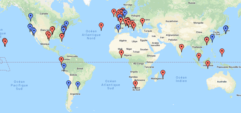 carte journee de la terre