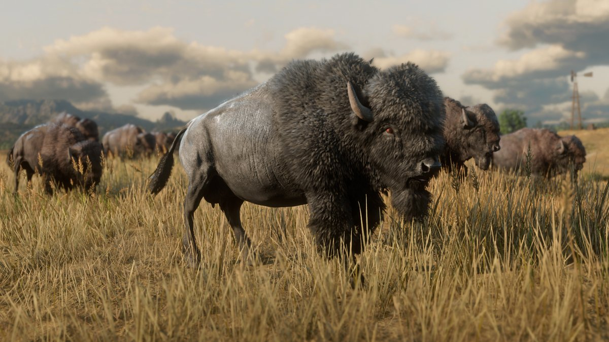 red dead redemption 2 bison