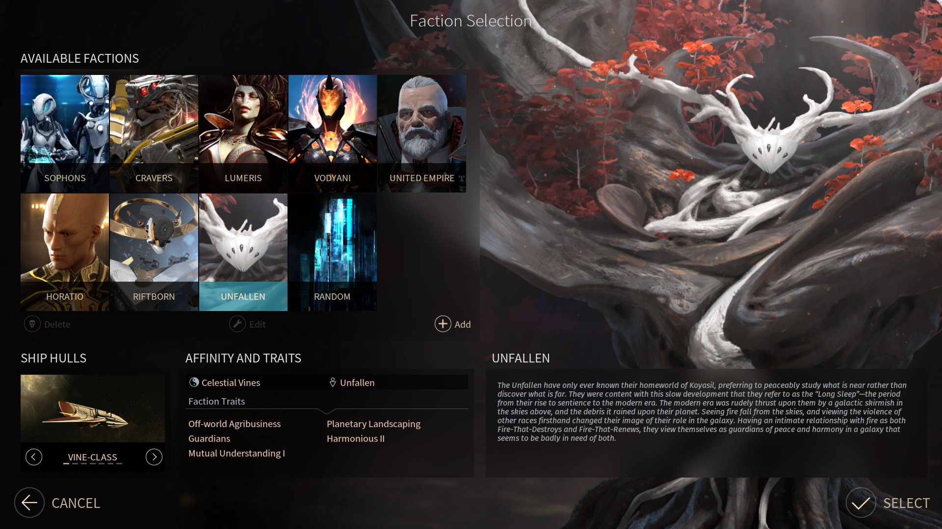 Endless Space 2 - Factions