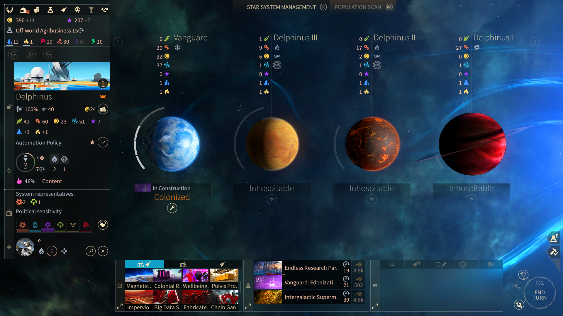 Endless Space 2 - System Management