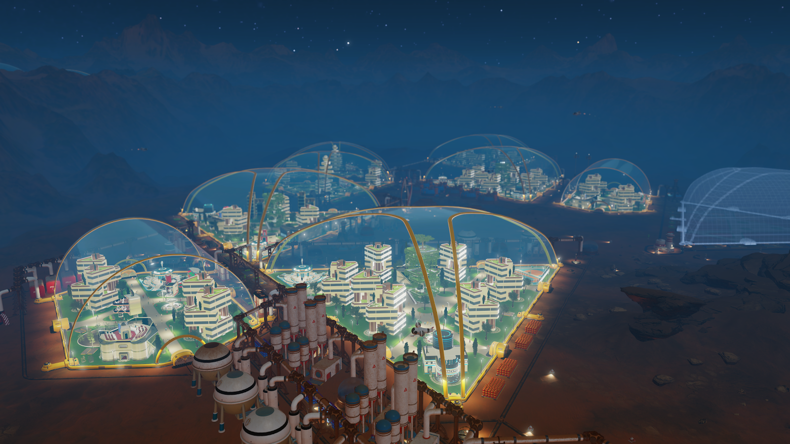 surviving mars curiosity update domes 1