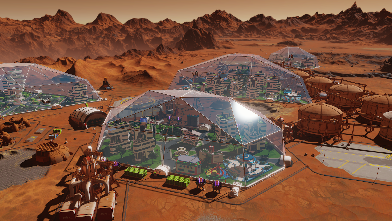 surviving mars curiosity update domes 3