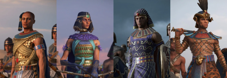 diff&eacute;rents-leaders-&eacute;gyptiens-total-war-pharaoh