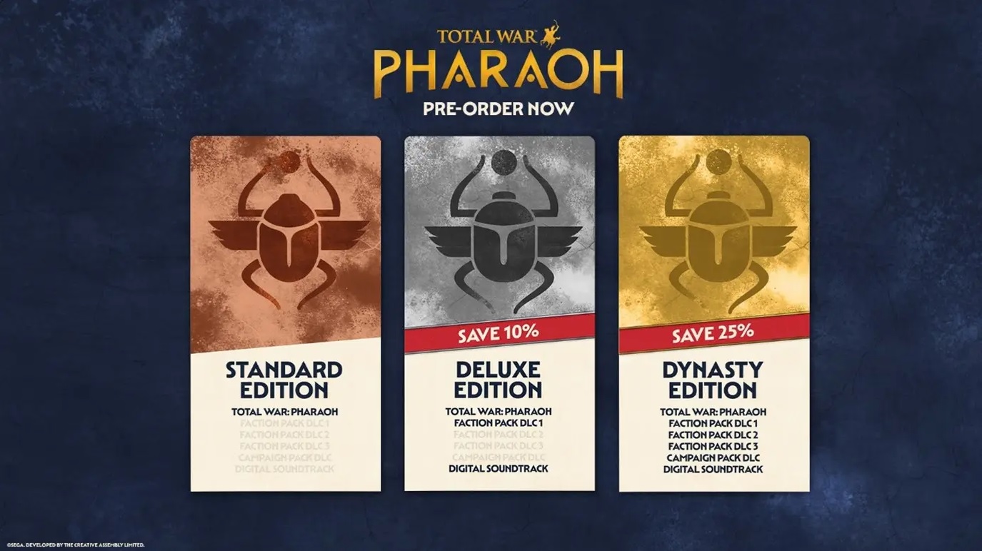 diff&eacute;rentes-&eacute;ditions-total-war-pharaoh