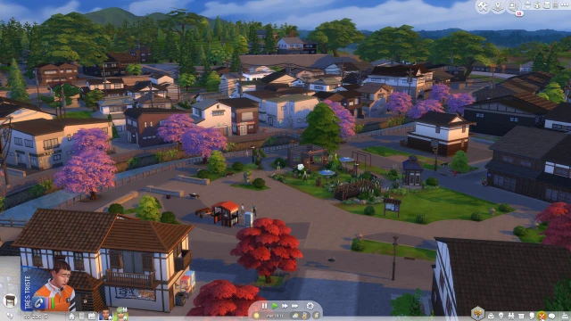 Quartier fleuri