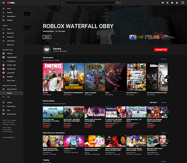 youtube gaming 2