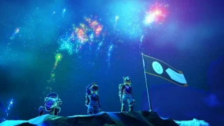 No Man's Sky : Un fan crée un panneau publicitaire pour remercier Hello Games