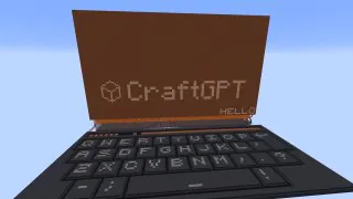 Minecraft : Un joueur crée CraftGPT, une IA façon ChatGPT entièrement en redstone