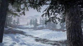 Une carte sous la neige en préparation pour PUBG ?