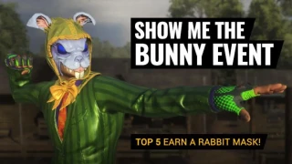 Des masques de lapin disponibles lors d'un événement spécial pour Pâques sur H1Z1 !