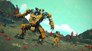 No Man's Sky : La MàJ Exo Mech ajoute des robots méchas