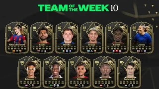 FC 24 : TOTW 10 : Salah, Coman et Araujo resplendissants