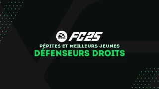 FC 25 : Pépites et meilleurs jeunes défenseurs droits (DD) du mode Carrière