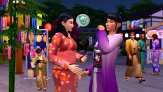 Les Sims 4 : Escapade enneigée, découvrez le monde de Mont Komorebi