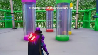 Résoudre une énigme des lanternes, défi Fortnite