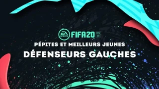FIFA 20 : Les pépites et meilleurs jeunes défenseurs gauches (DG) du mode Carrière