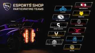 Rocket League : Psyonix dévoile sa boutique Esport