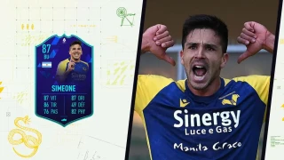 FUT 22 - Solution DCE - Giovanni Simeone POTM