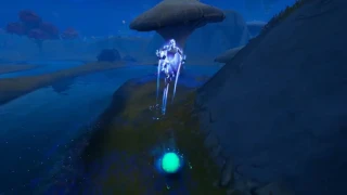 Obtenir des PV ou du bouclier en rebondissant sur des champignons rebondisseurs en étant chromé, défi Fortnite semaine 5