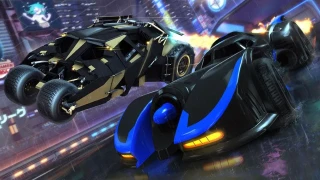 Rocket League ajoute deux nouvelles Batmobiles ainsi que de nombreux cosmétiques issus de l'univers DC Comics !