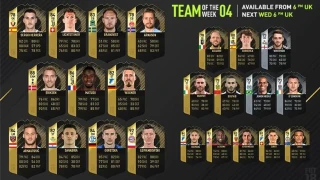 Une TOTW 04 avec 28 joueurs !