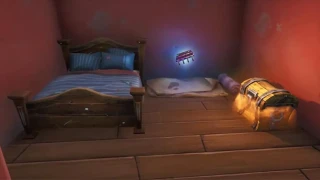 Fortnite : Défi Décryptage, puce 16 : Chercher dans une maison du désert remplie de chaises