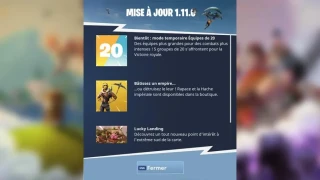 Le nouveau mode temporaire de Fortnite: Battle Royale : Équipes de 20 est disponible ! 