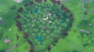 Fortnite : Défi semaine 4 Étape 3 : Chercher la lettre M à Dusty Divot