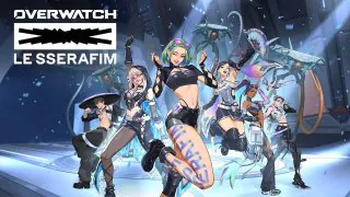 Overwatch x Le Sserafim : Une illustration donne un aperçu des nouveaux skins proposés