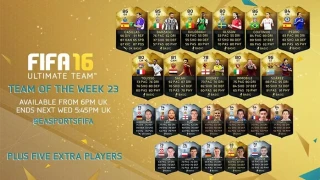 Luis Suarez surplombe la TOTW 23