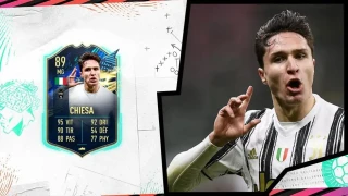 FUT 21 - Solution DCE - Federico Chiesa TOTS
