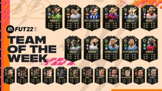 FIFA 22 : TOTW 2 : Benzema, Osimhen et Gabriel Jesus cartonnent